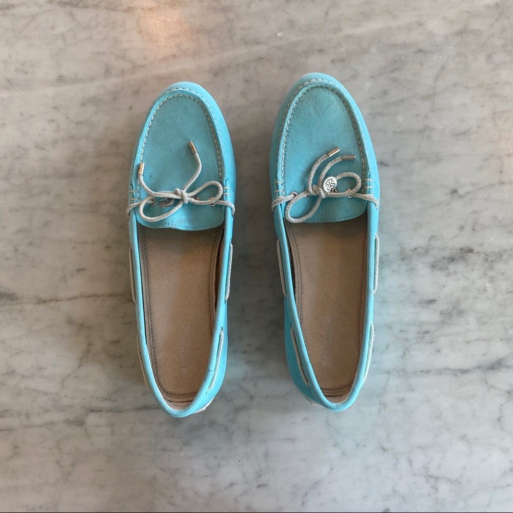 Tiffany blue Sperry Top-Sider